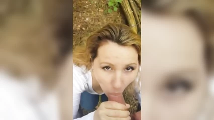 Милфа захотела отсосать